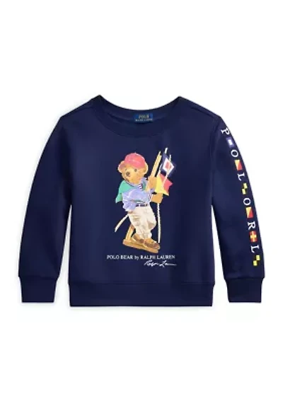 Boys 2-7 Polo Bear Fleece Sweatshirt