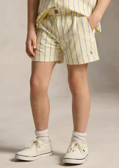 Boys 2-7 Striped French Terry Shorts