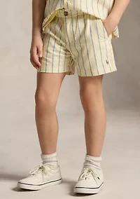 Boys 2-7 Striped French Terry Shorts