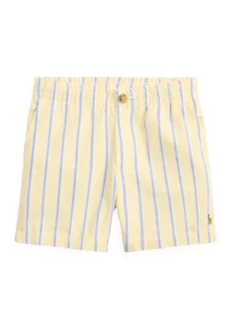 Boys 2-7 Striped French Terry Shorts