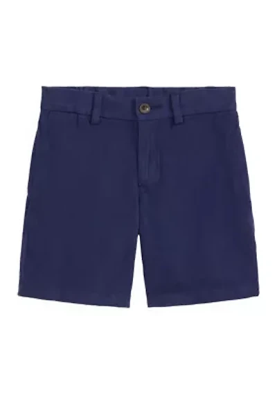 Boys 2-7 Linen-Cotton Shorts