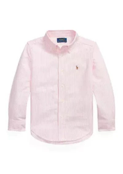 Boys 2-7 Striped Cotton Oxford Shirt