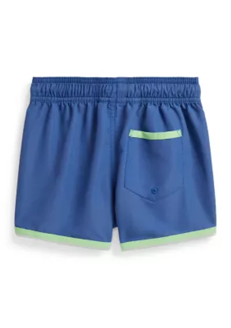 Boys 2-7 Polo Bear Swim Trunks