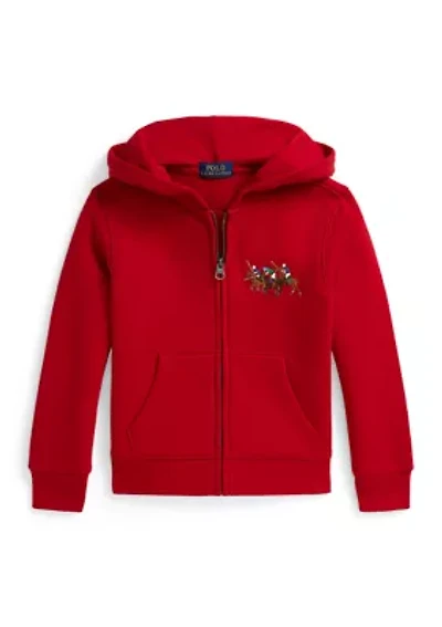 Boys 2-7 Triple-Pony Fleece Full-Zip Hoodie