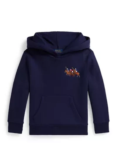 Boys 2-7 Triple-Pony Fleece Hoodie