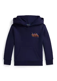 Boys 2-7 Triple-Pony Fleece Hoodie