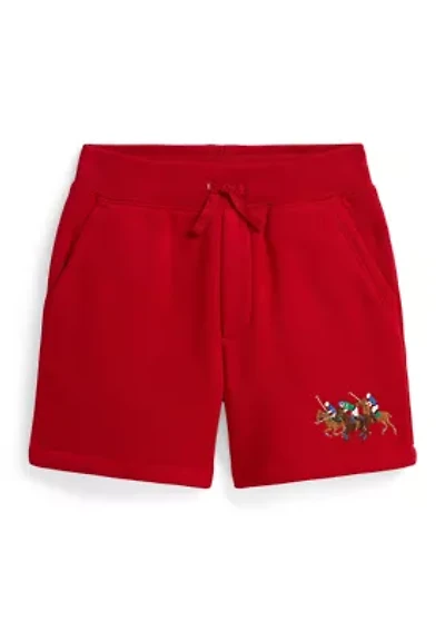 Boys 2-7 Triple-Pony Fleece Shorts