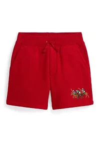 Boys 2-7 Triple-Pony Fleece Shorts