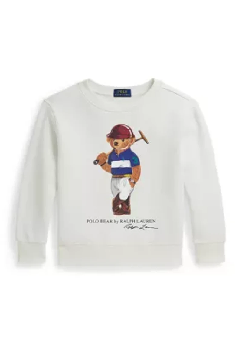 Boys 2-7 Polo Bear Fleece Sweatshirt