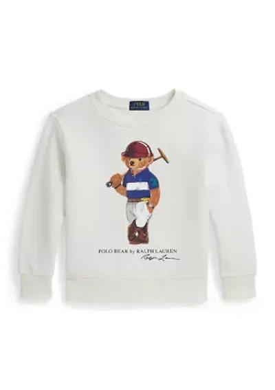 Boys 2-7 Polo Bear Fleece Sweatshirt