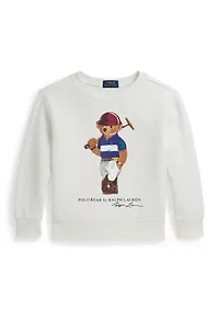 Boys 2-7 Polo Bear Fleece Sweatshirt