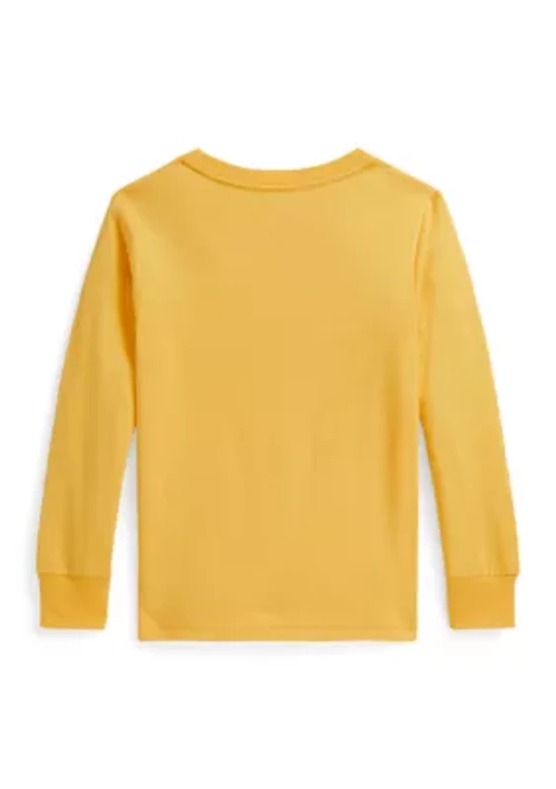 Boys 2-7 Polo Bear Cotton Long-Sleeve T-Shirt