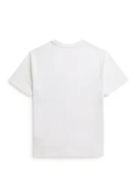 Boys 4-7 Shark-Print Cotton Jersey T-Shirt