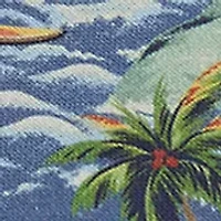 Boys 2-7 Tropical-Print French Terry Shorts