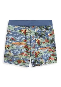 Boys 2-7 Tropical-Print French Terry Shorts