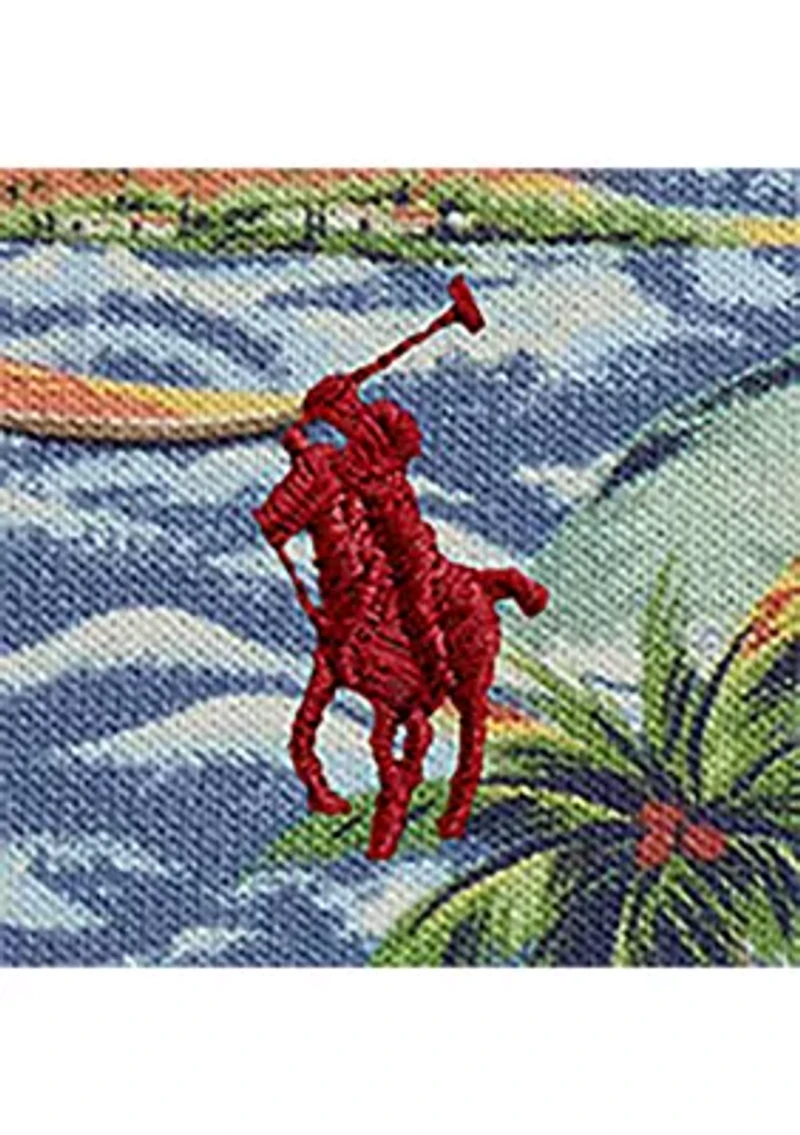 Boys 2-7 Tropical-Print French Terry Shorts