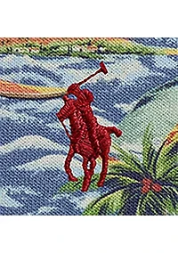 Boys 2-7 Tropical-Print French Terry Shorts