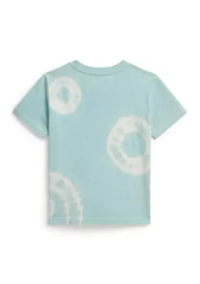 Boys 2-7 Tie-Dye Polo Bear Cotton Shirt