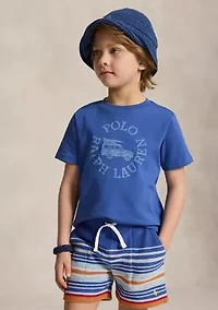 Boys 2-7 Logo Cotton Jersey Shirt