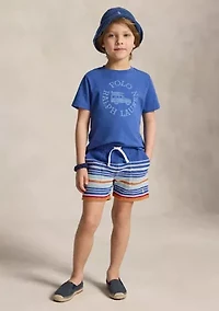 Boys 2-7 Logo Cotton Jersey Shirt