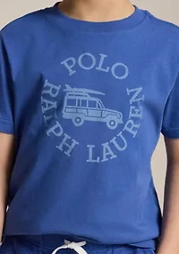 Boys 2-7 Logo Cotton Jersey Shirt