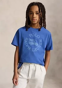 Boys 2-7 Logo Cotton Jersey Shirt