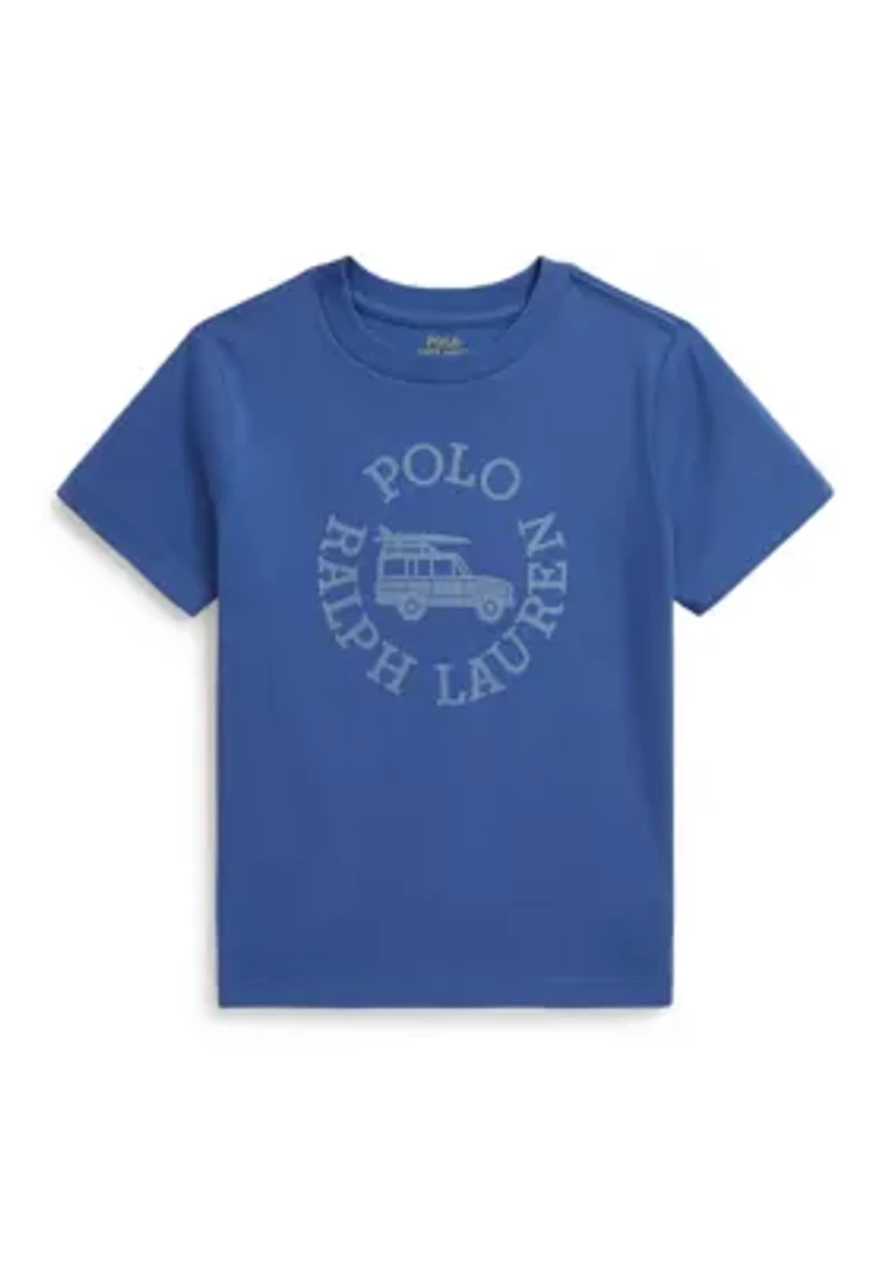 Boys 2-7 Logo Cotton Jersey Shirt