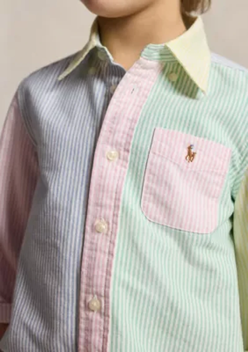 Boys 2-7 Cotton Oxford Fun Shirt