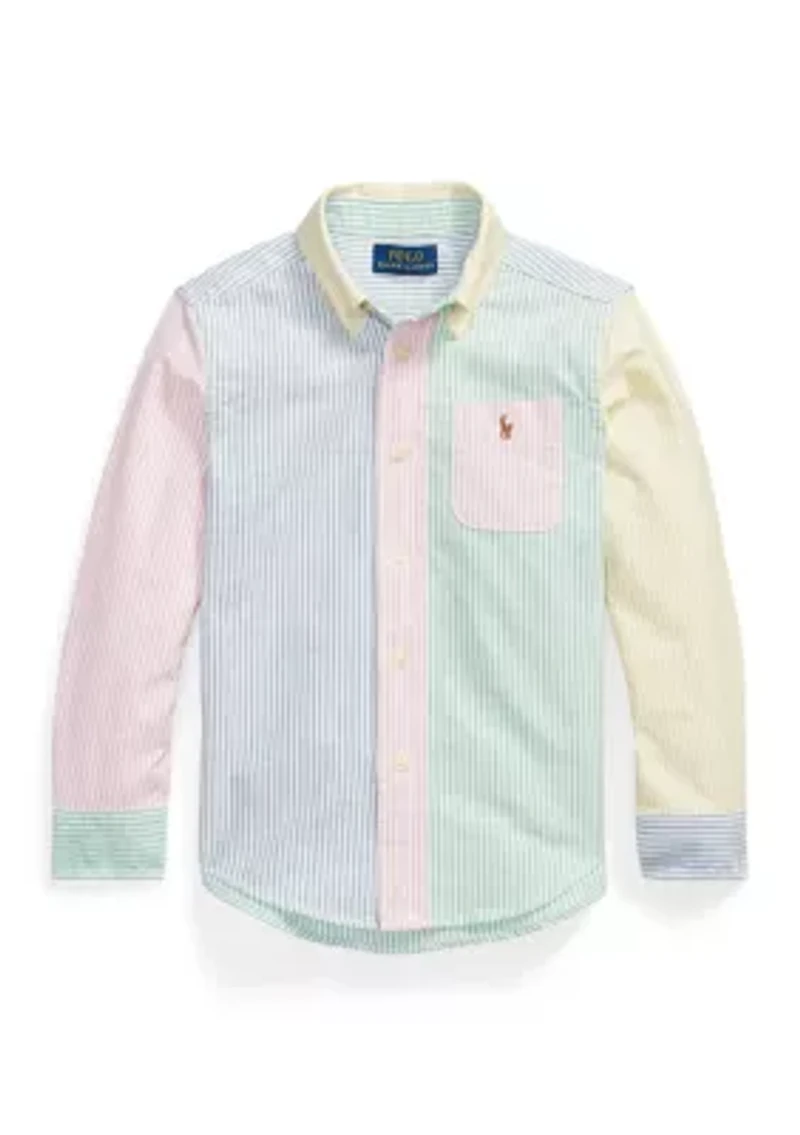 Boys 2-7 Cotton Oxford Fun Shirt