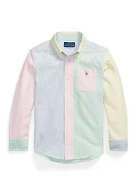 Boys 2-7 Cotton Oxford Fun Shirt