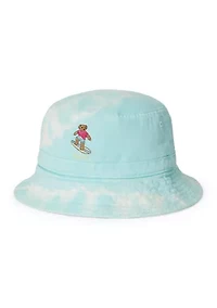Boys - Tie-Dye Polo Bear Twill Bucket Hat