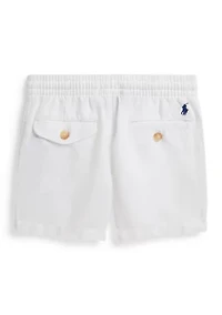 Girls 2-6x Polo Prepster Linen-Cotton Shorts