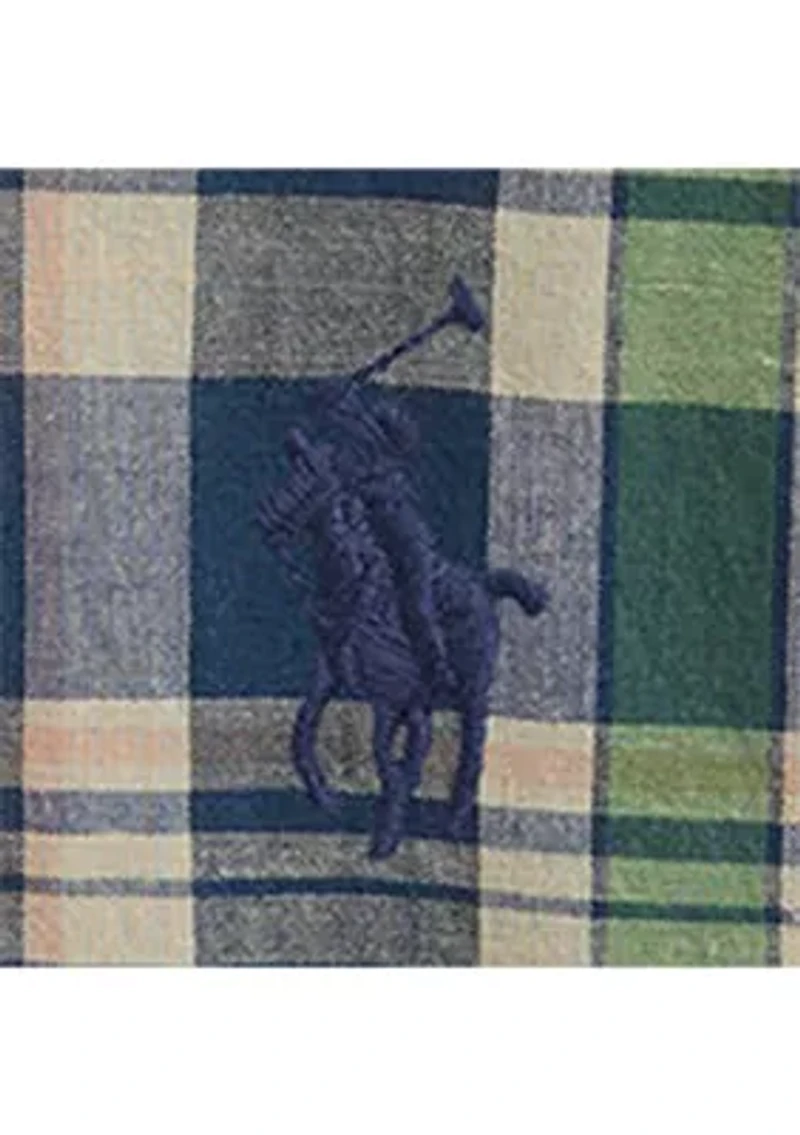 Boys 2-8 Plaid Cotton Shirt