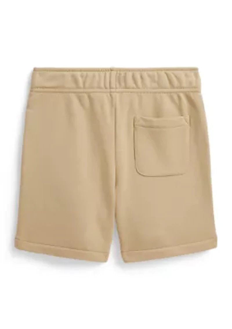 Boys - Madras-Logo French Terry Shorts