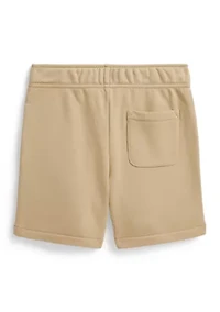 Boys - Madras-Logo French Terry Shorts