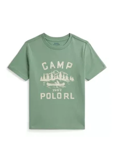 Boys 2-8 Logo Cotton Jersey Graphic Shirt