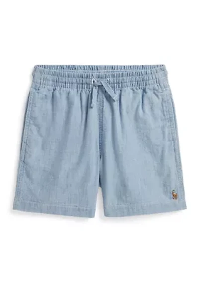 Boys 2-7 Big Fit Cotton Chambray Shorts