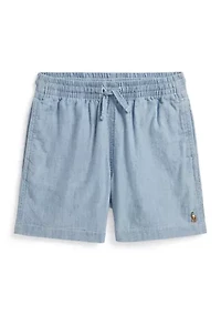Boys 2-7 Big Fit Cotton Chambray Shorts