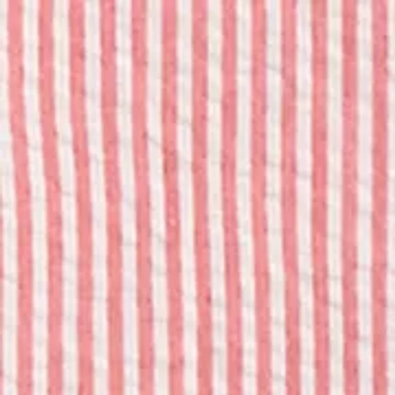 Boys - Striped Cotton Seersucker Shirt