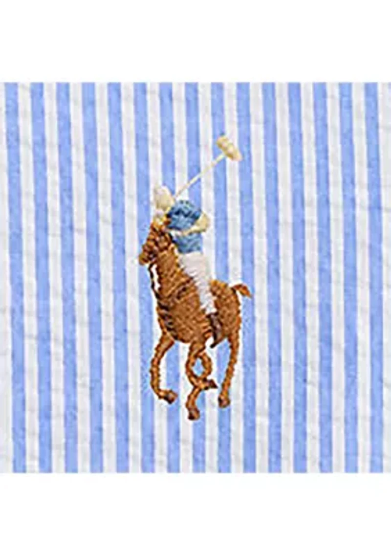 Boys 2-7 Striped Cotton Seersucker Shirt