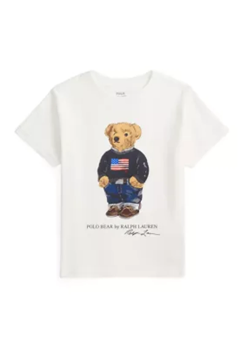 Boys 4-7 Polo Bear Cotton Jersey Tee