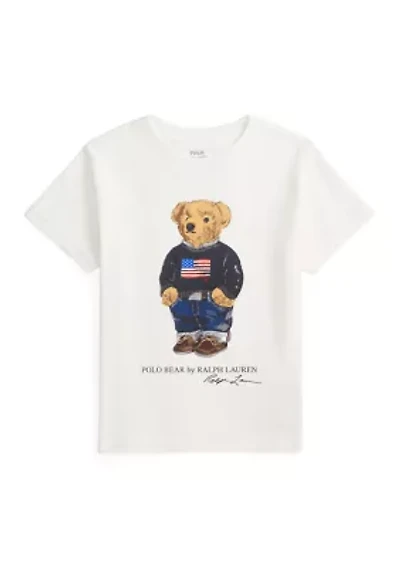 Boys 4-7 Polo Bear Cotton Jersey Tee
