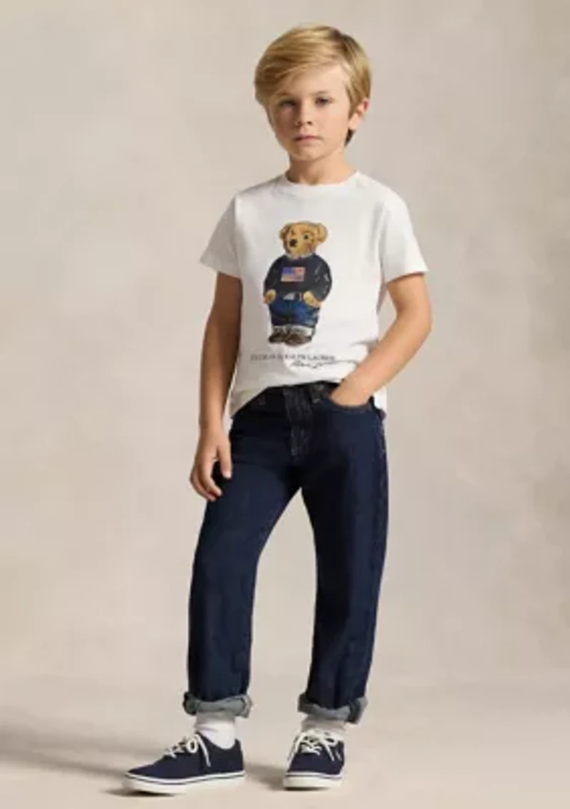 Boys 4-7 Polo Bear Cotton Jersey Tee