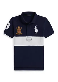 Boys - Big Pony 20th Anniversary Crest Polo Shirt