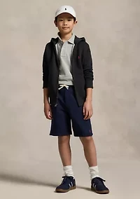 Boys 8-20 Iconic Mesh Polo Shirt