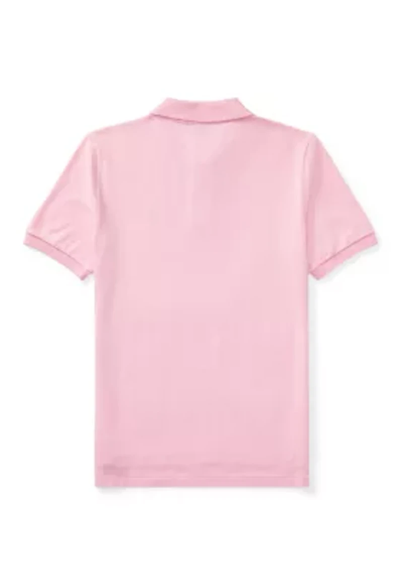 Boys 8-20 Cotton Mesh Polo Shirt