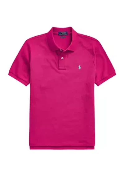 Boys 8-20 Cotton Mesh Polo Shirt