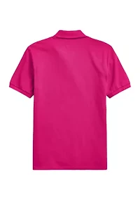Boys 8-20 Cotton Mesh Polo Shirt