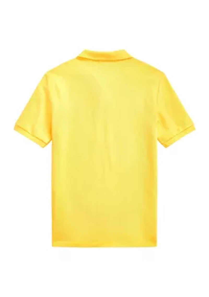 Boys 8-20 Cotton Mesh Polo Shirt
