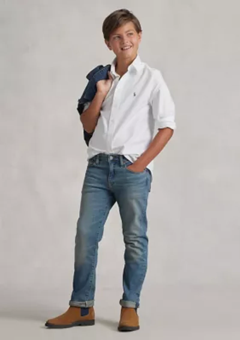 Boys 8-20 Hampton Straight Stretch Jeans